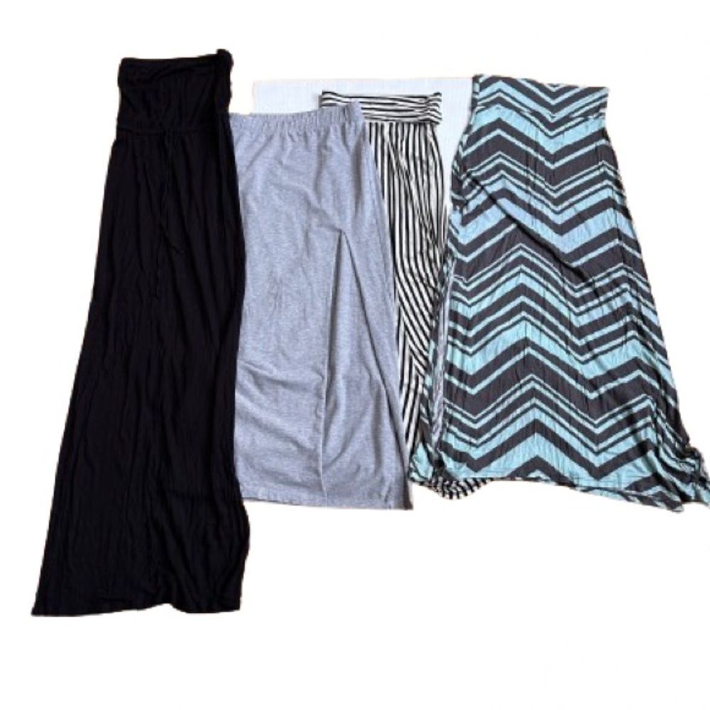 4 piece maxi skirt size mix sizes bundle set